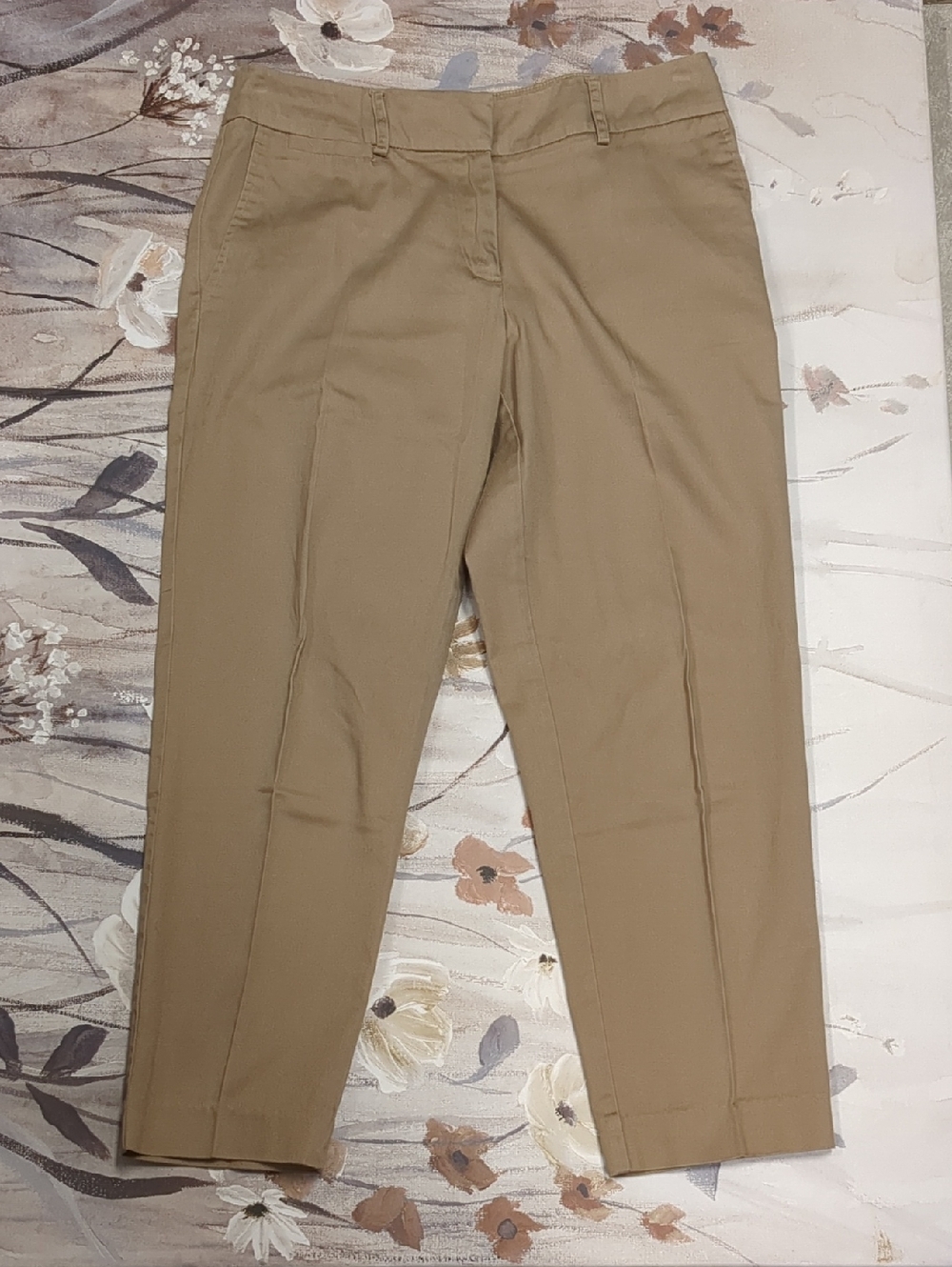 George Khaki Ankle Length Dress Pants